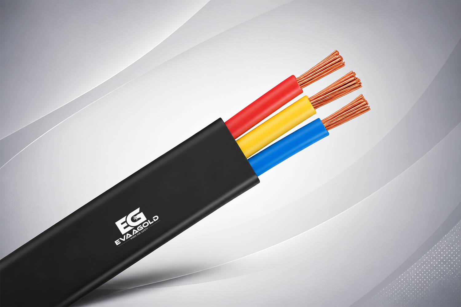 XLPE Submersible Cable (3 Core Flat)